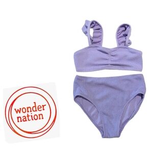 Wonder Nation Two Piece Swim Set Size 7-8